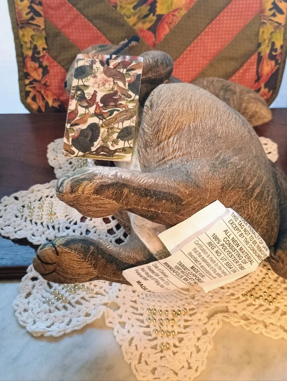 Woodland Squirrel Plush John Derian Retired